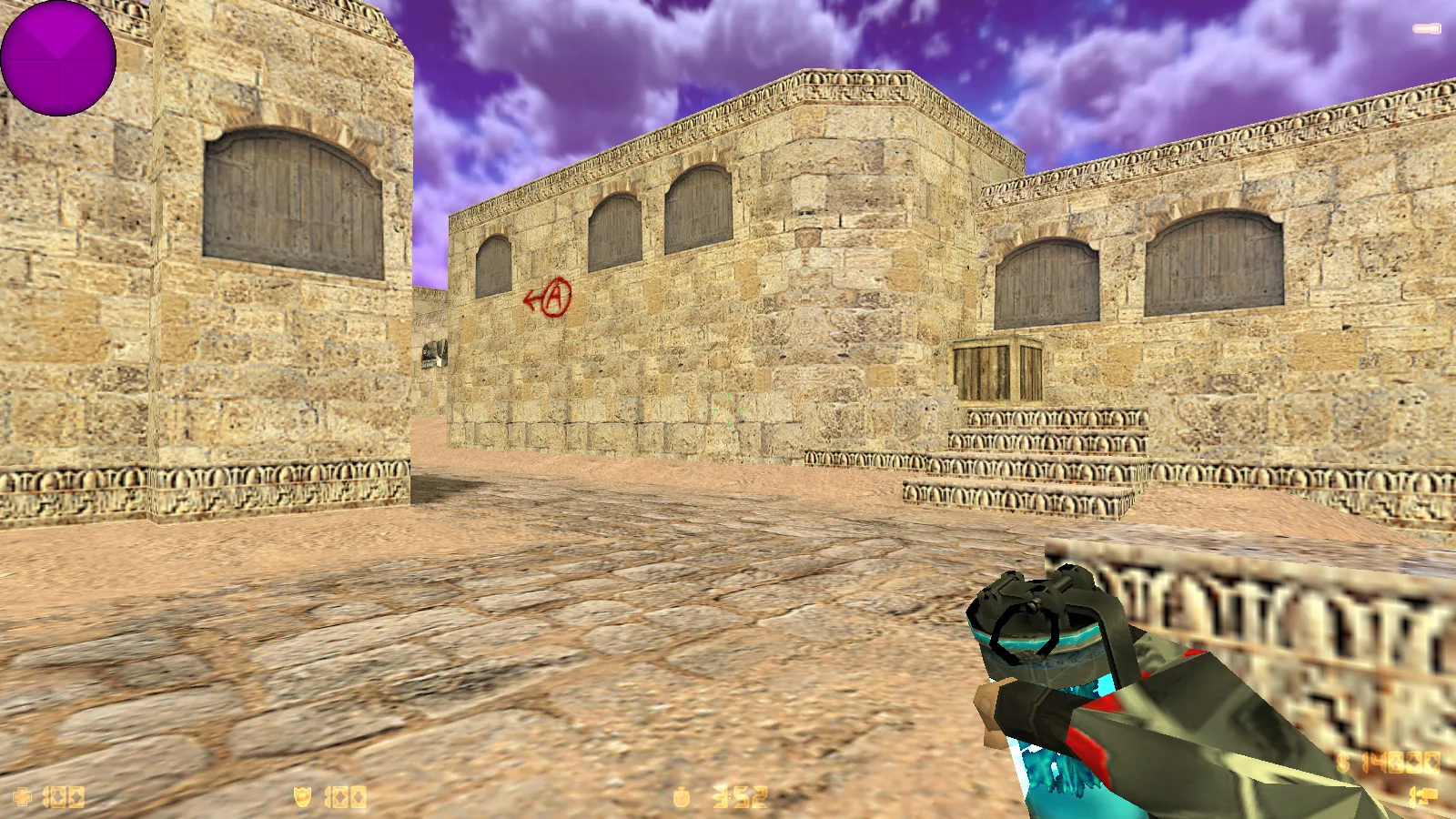 Скриншот  CS 1.6 от CRONNN: сборка с 10 обновками, скины, тема меню, звуки, музыка, оптимизированный config.cfg