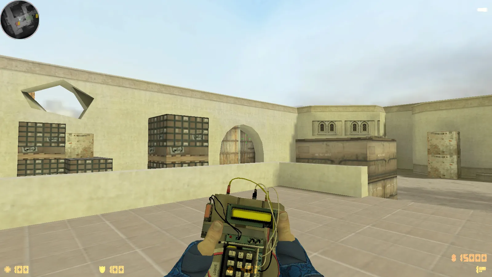 Скриншот  CS 1.6 Danger Zone — скины, графика и оптимизированный конфиг: 30 оружейных скинов, звуки, меню и прицел