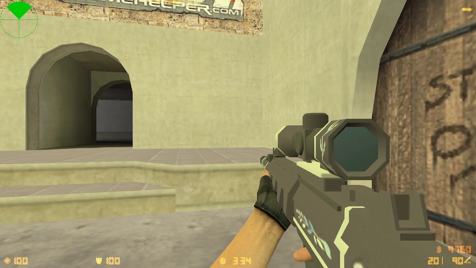 Скриншот  CS 1.6 Definitive: скины и графика, 10 нововведений, оптимизированный конфиг, меню и оружие v_/p_/w_