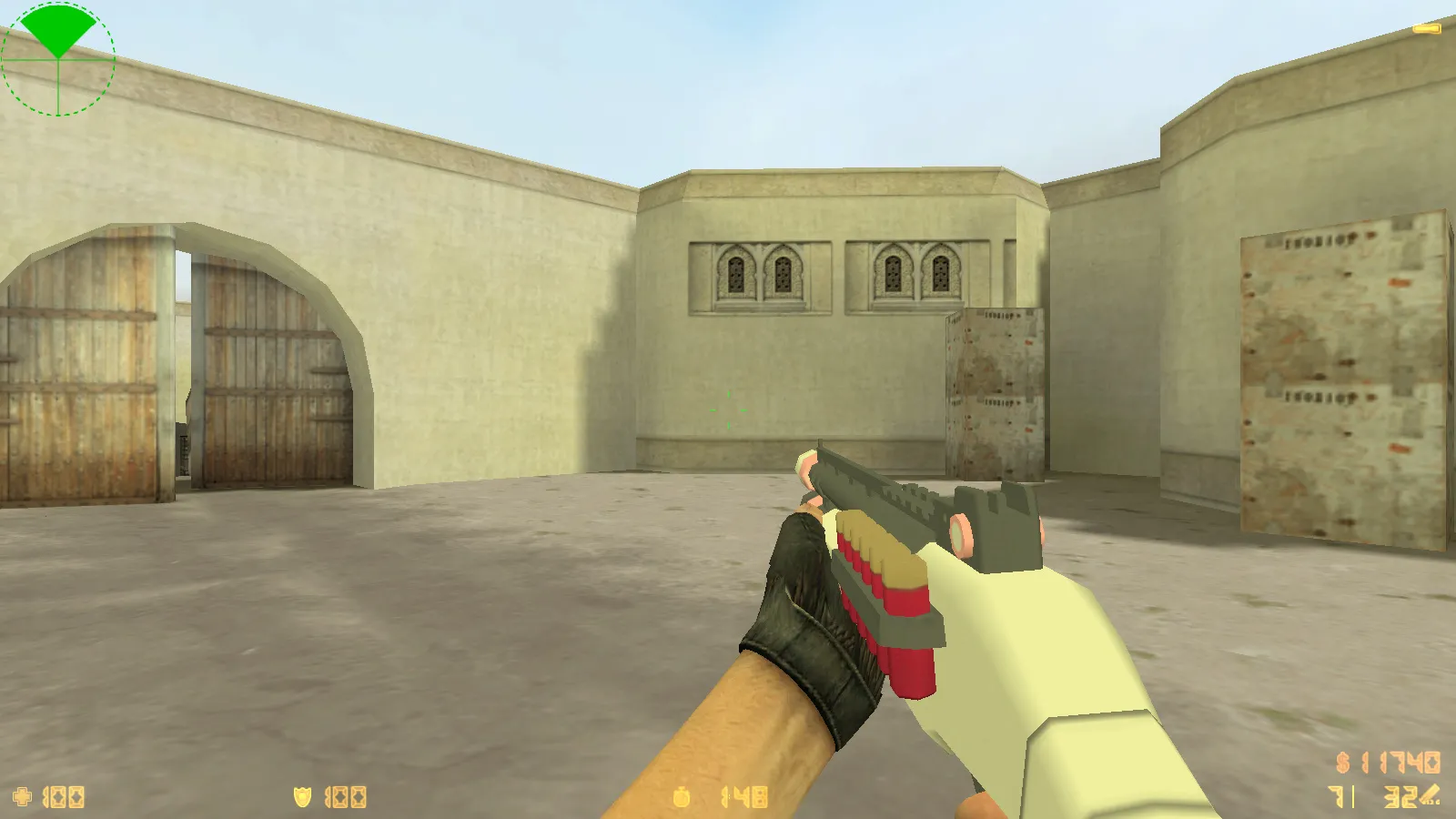 Скриншот  CS 1.6 Definitive: скины и графика, 10 нововведений, оптимизированный конфиг, меню и оружие v_/p_/w_