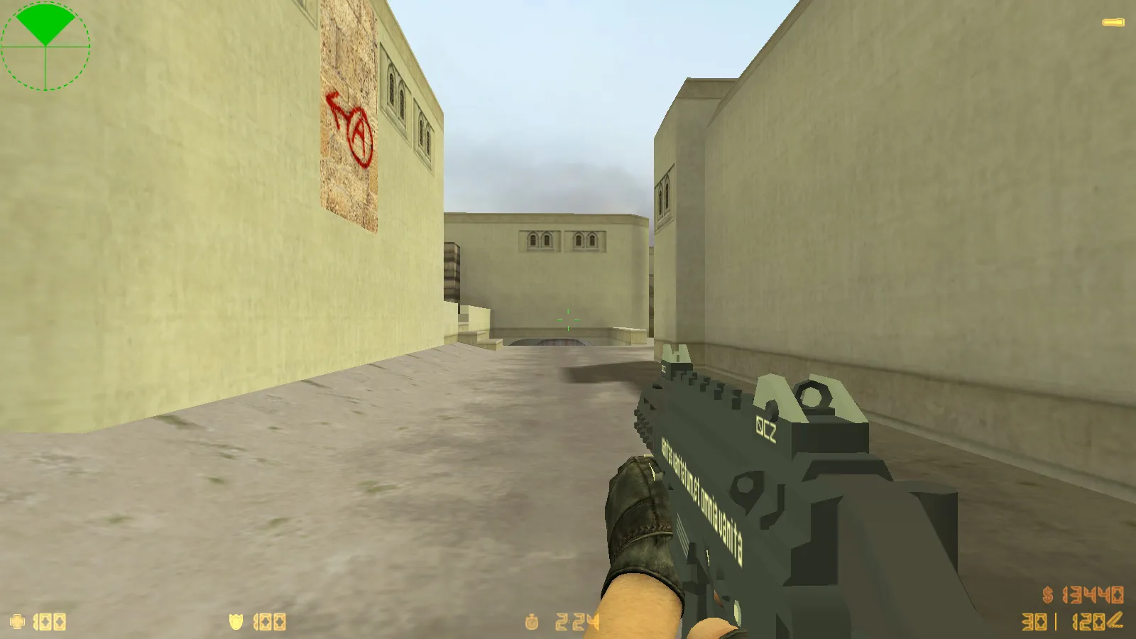 Скриншот  CS 1.6 Definitive: скины и графика, 10 нововведений, оптимизированный конфиг, меню и оружие v_/p_/w_