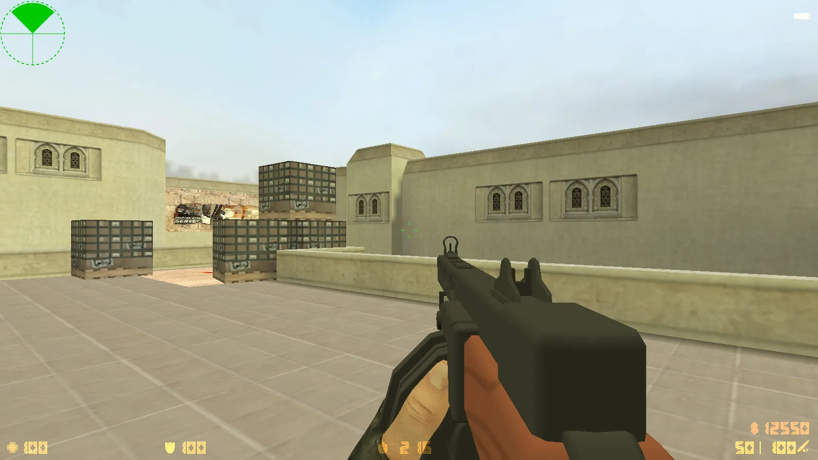 Скриншот  CS 1.6 Definitive: скины и графика, 10 нововведений, оптимизированный конфиг, меню и оружие v_/p_/w_