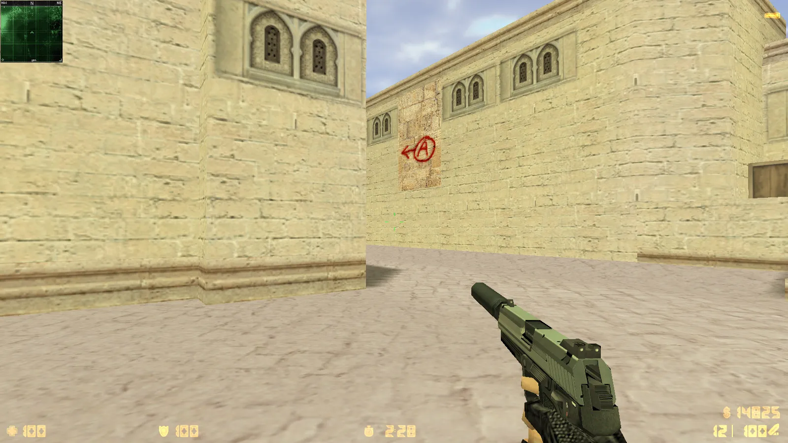 Скриншот  CS 1.6 Deluxe: скины и графика, 30 HD-моделей оружия, черное меню, обновленные звуки и оптимизированный конфиг