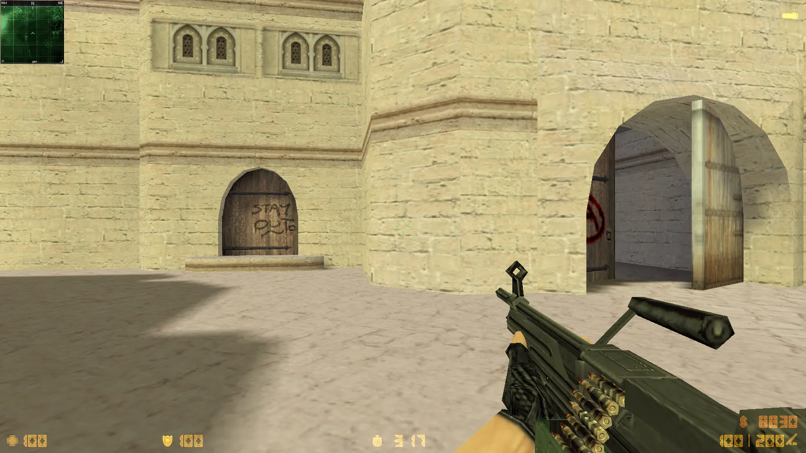 Скриншот  CS 1.6 Deluxe: скины и графика, 30 HD-моделей оружия, черное меню, обновленные звуки и оптимизированный конфиг