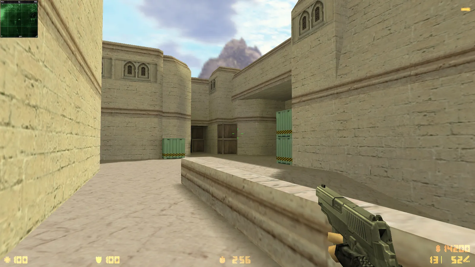 Скриншот  CS 1.6 Deluxe: скины и графика, 30 HD-моделей оружия, черное меню, обновленные звуки и оптимизированный конфиг