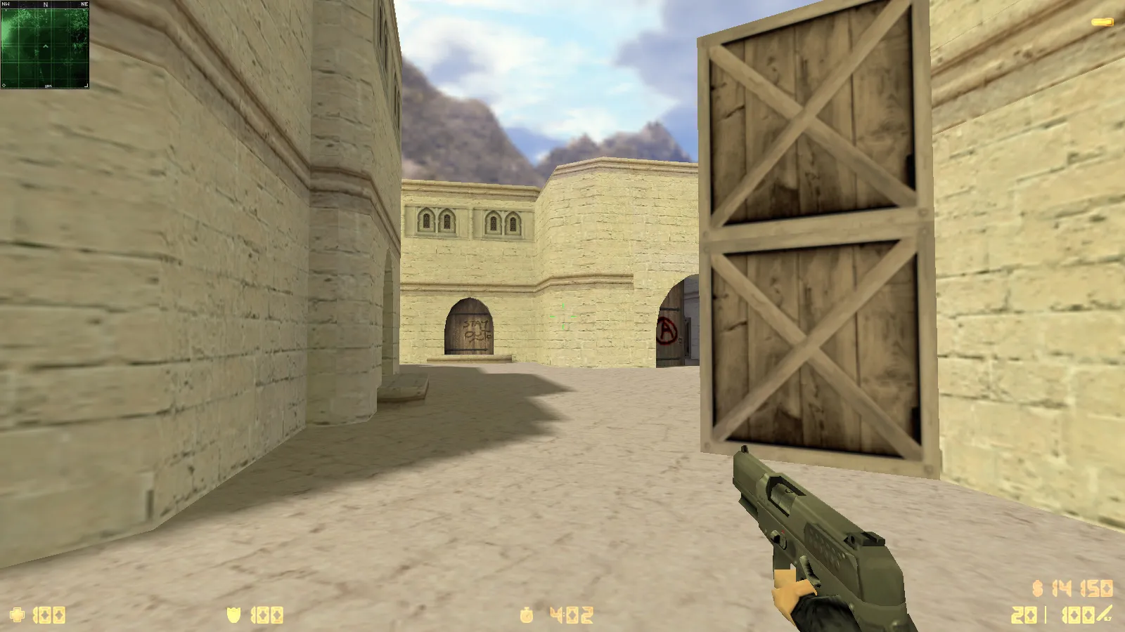 Скриншот  CS 1.6 Deluxe: скины и графика, 30 HD-моделей оружия, черное меню, обновленные звуки и оптимизированный конфиг