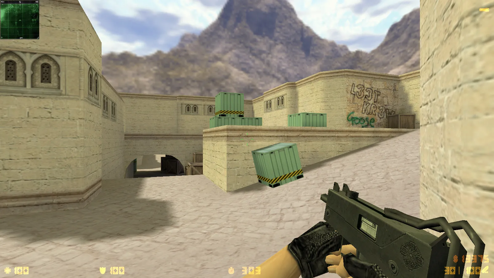 Скриншот  CS 1.6 Deluxe: скины и графика, 30 HD-моделей оружия, черное меню, обновленные звуки и оптимизированный конфиг