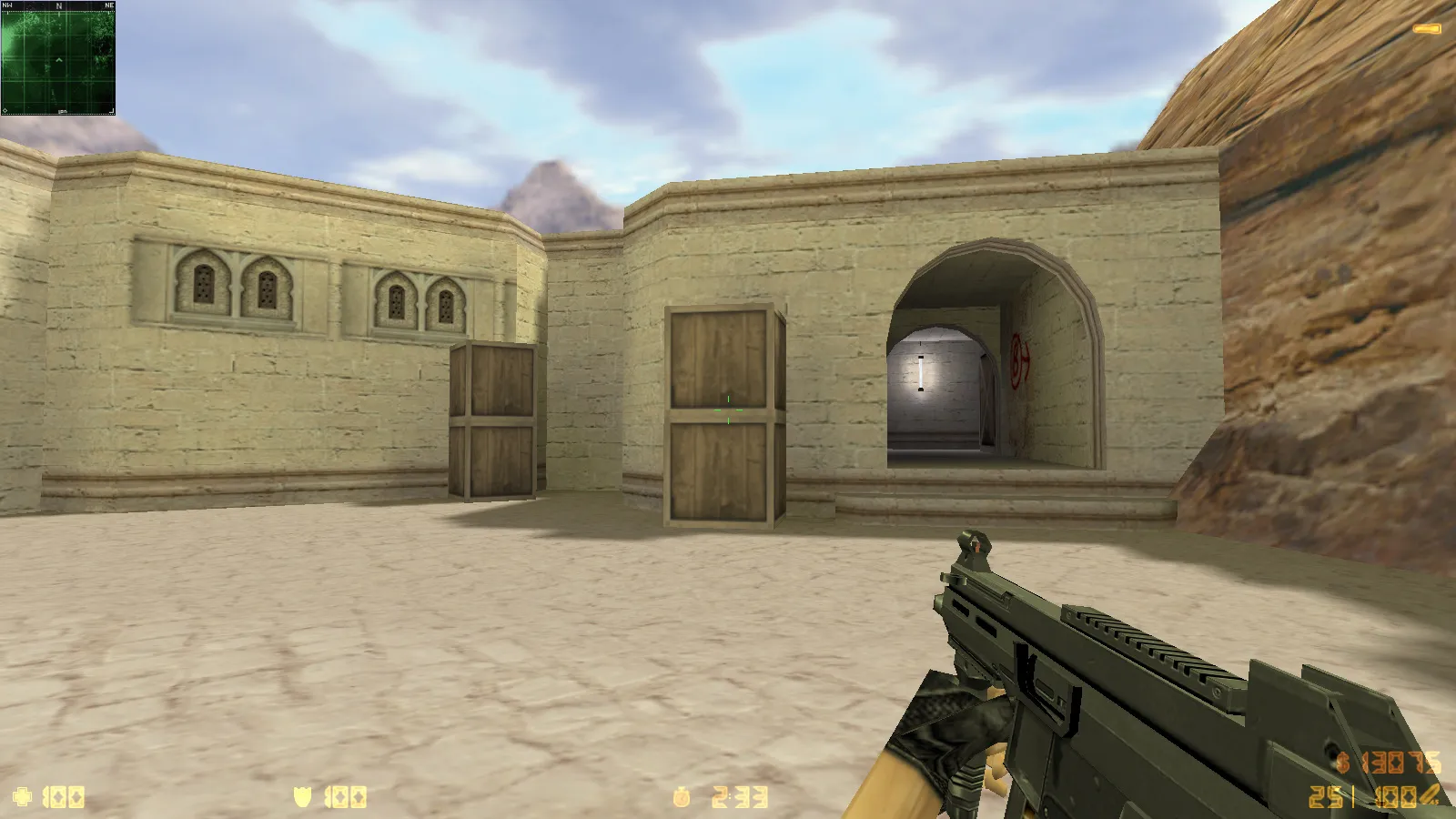 Скриншот  CS 1.6 Deluxe: скины и графика, 30 HD-моделей оружия, черное меню, обновленные звуки и оптимизированный конфиг