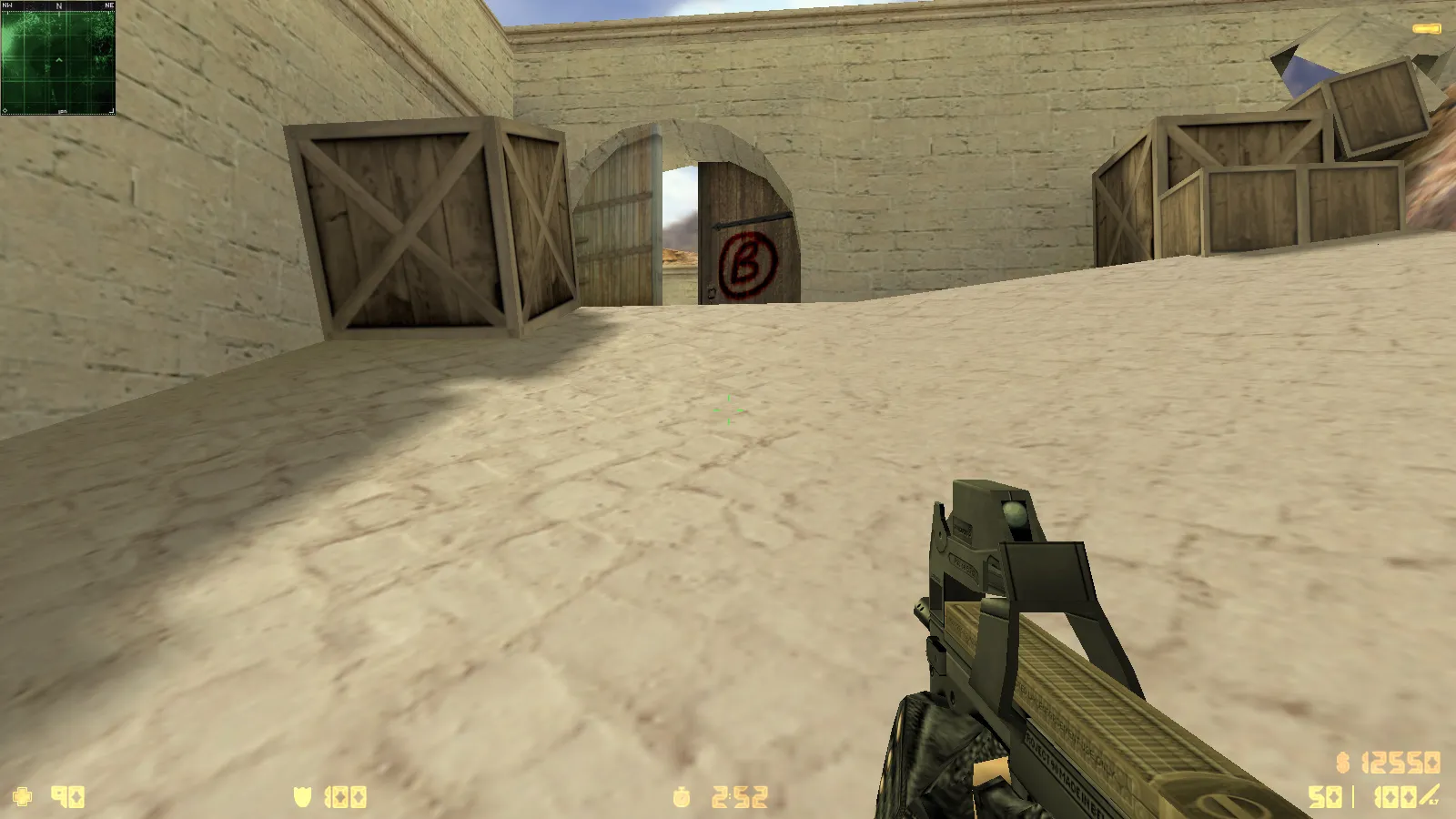 Скриншот  CS 1.6 Deluxe: скины и графика, 30 HD-моделей оружия, черное меню, обновленные звуки и оптимизированный конфиг