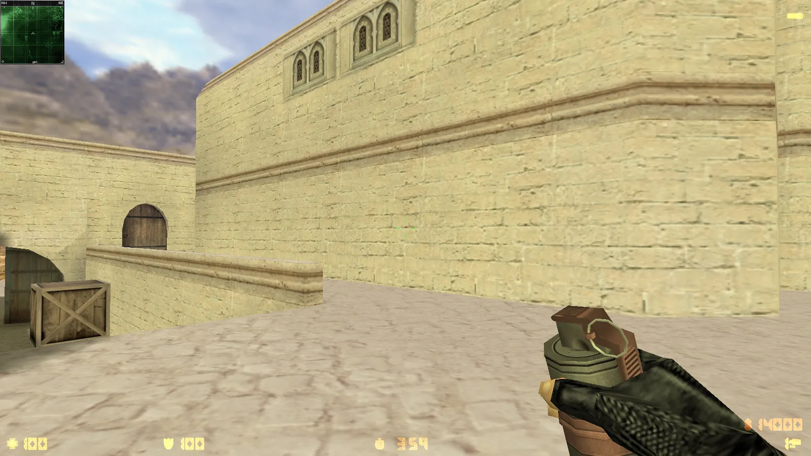 Скриншот  CS 1.6 Deluxe: скины и графика, 30 HD-моделей оружия, черное меню, обновленные звуки и оптимизированный конфиг