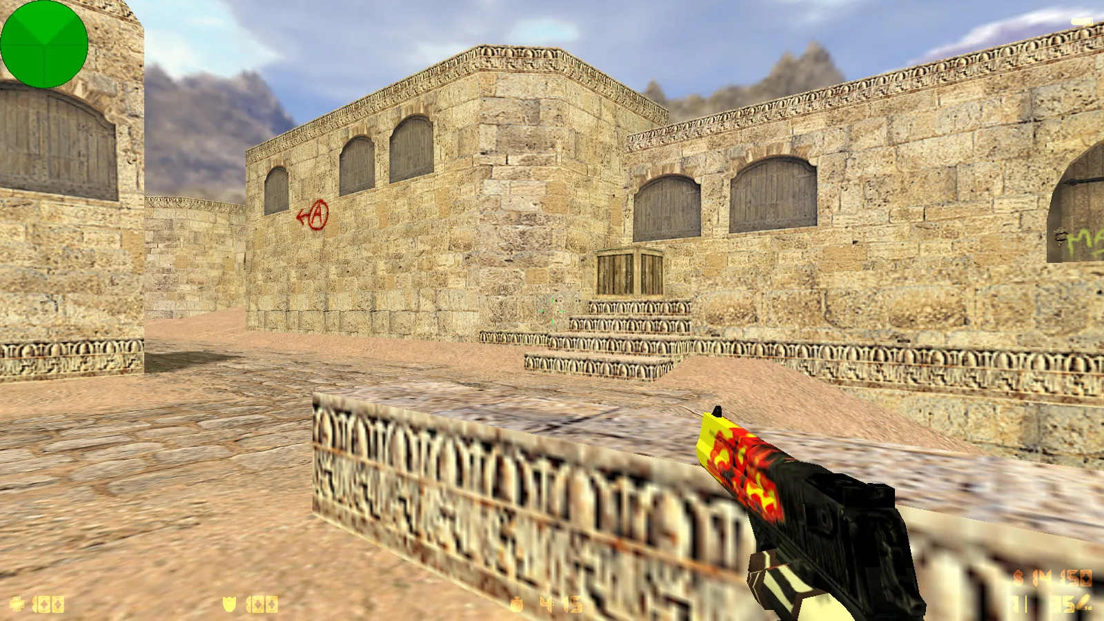 Скриншот  CS 1.6 от Detrick: блогерская сборка с 5 апгрейдами, оружием v_/p_/w_ моделями, темной темой и оптимизированным конфигом