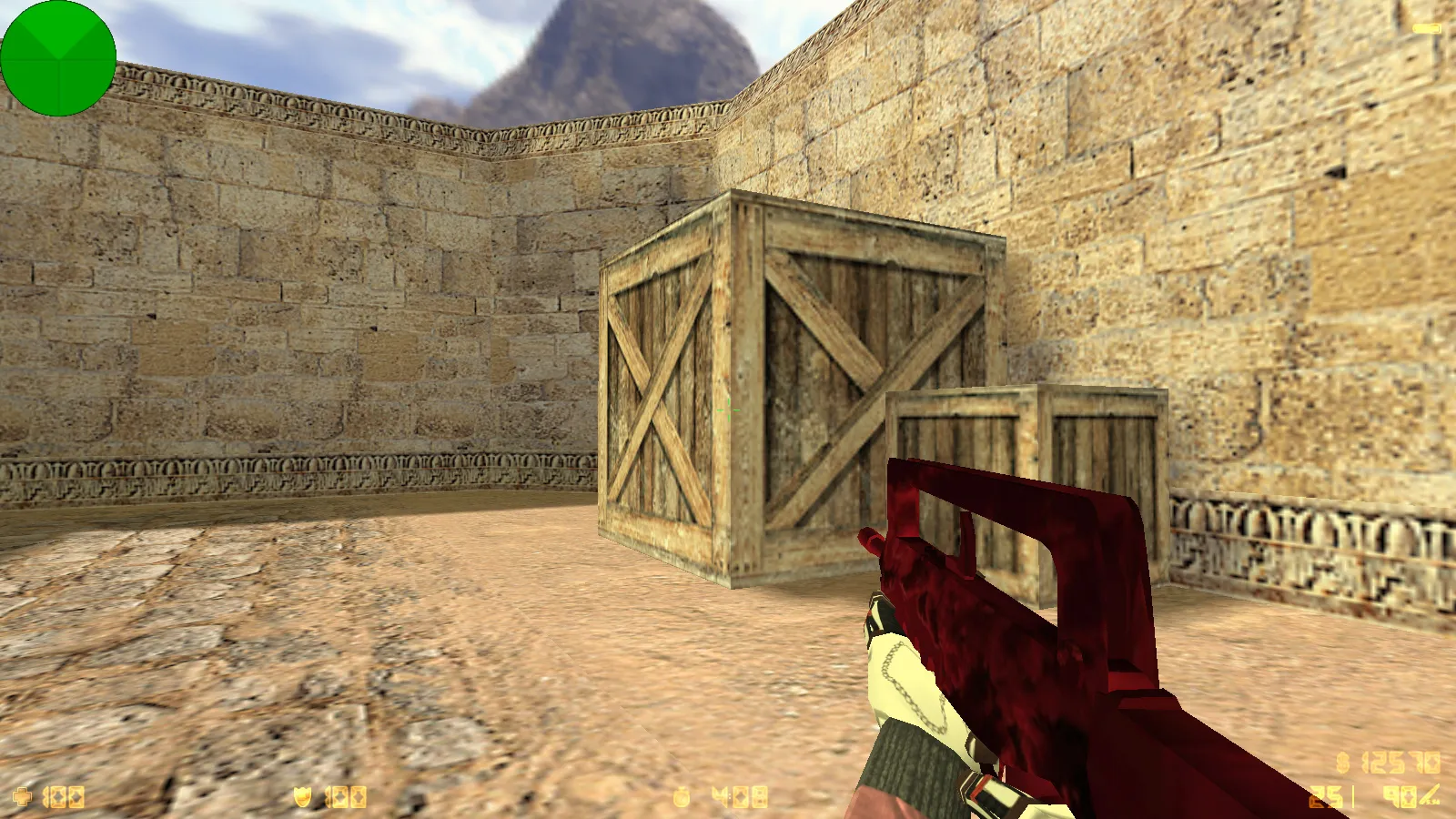 Скриншот  CS 1.6 от Detrick: блогерская сборка с 5 апгрейдами, оружием v_/p_/w_ моделями, темной темой и оптимизированным конфигом