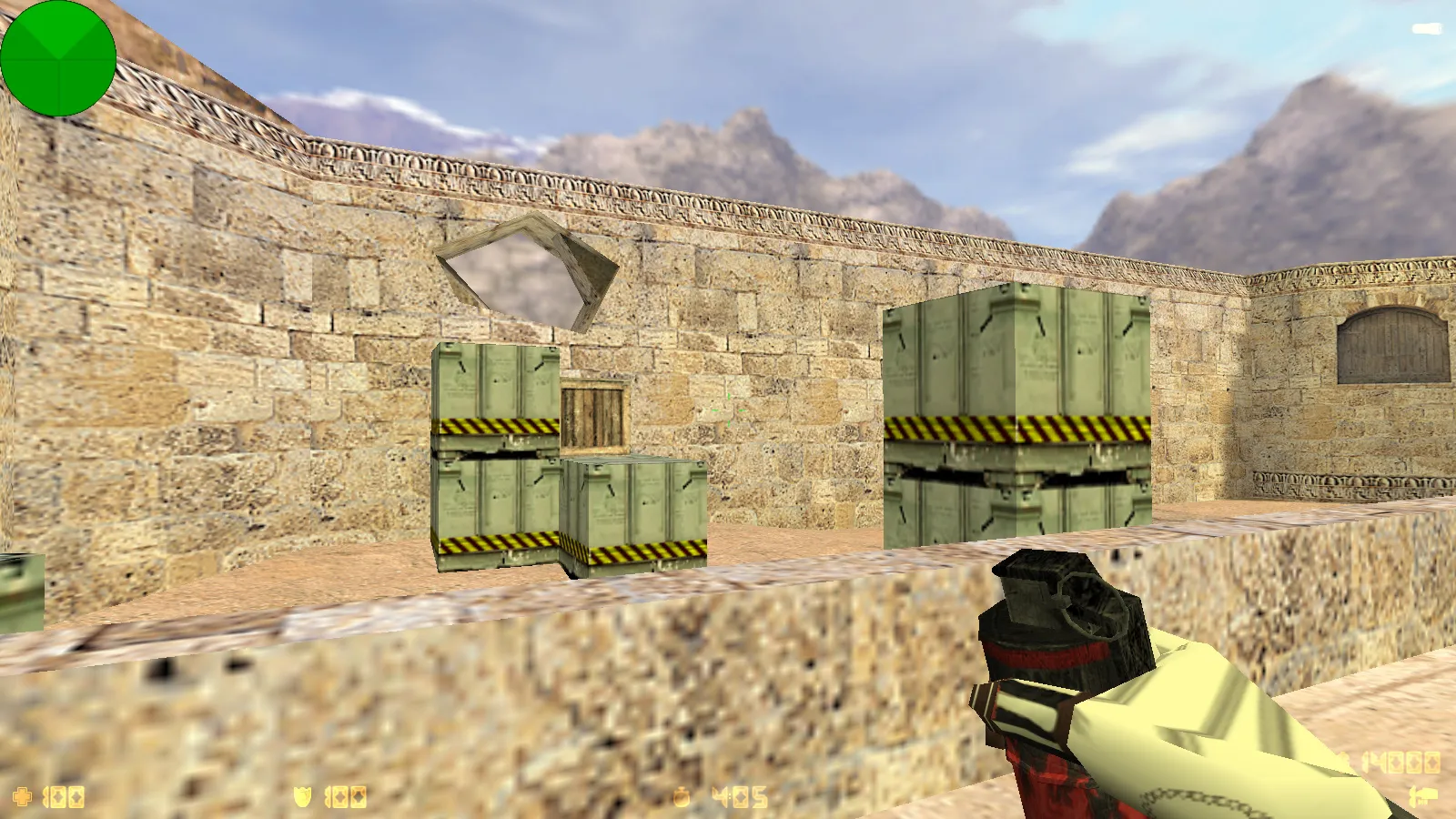 Скриншот  CS 1.6 от Detrick: блогерская сборка с 5 апгрейдами, оружием v_/p_/w_ моделями, темной темой и оптимизированным конфигом