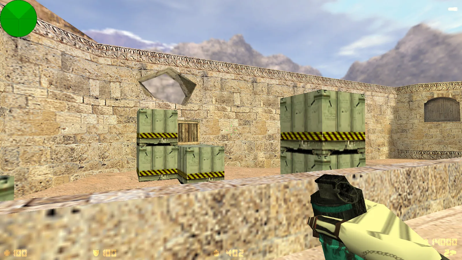 Скриншот  CS 1.6 от Detrick: блогерская сборка с 5 апгрейдами, оружием v_/p_/w_ моделями, темной темой и оптимизированным конфигом