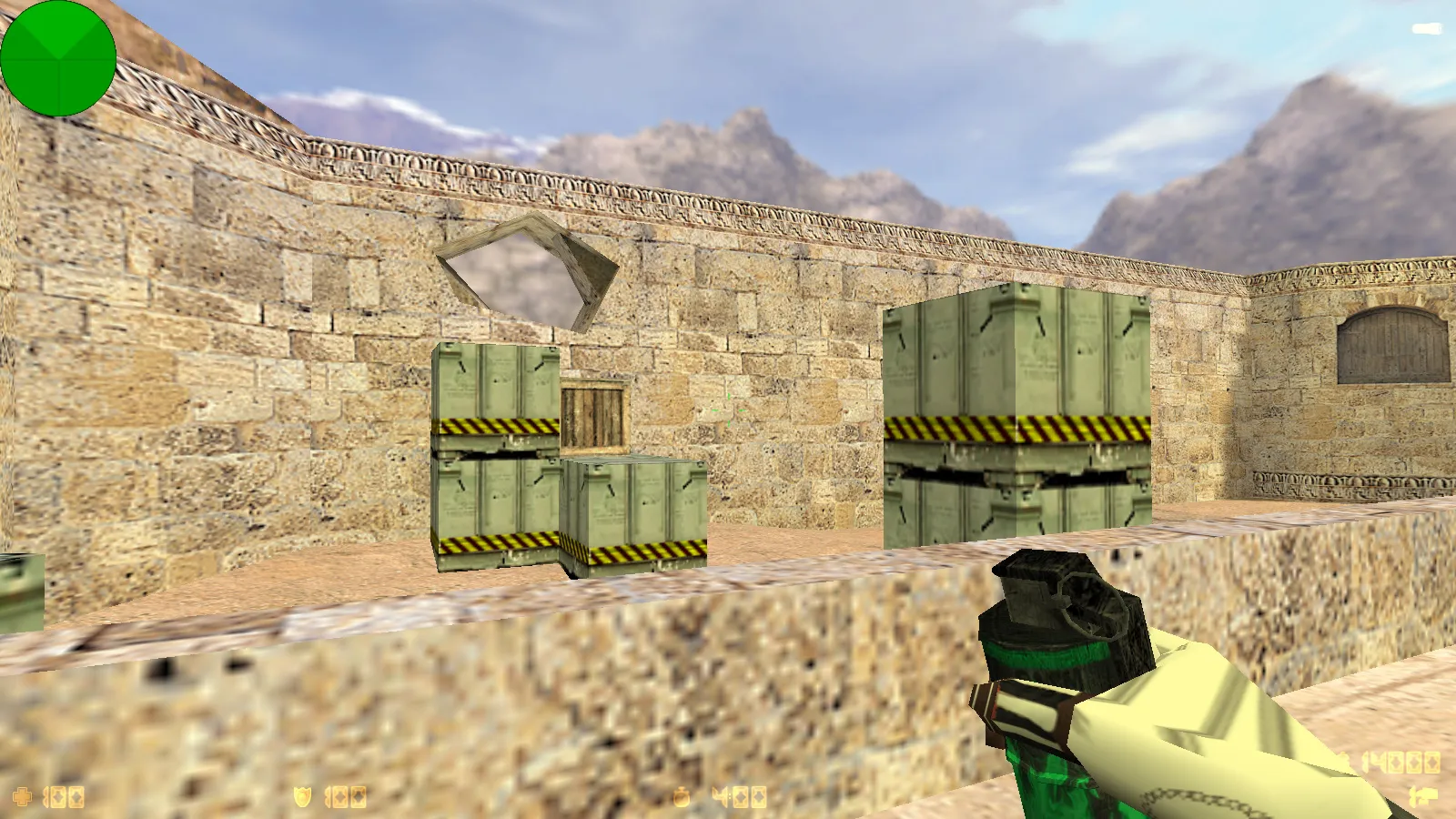 Скриншот  CS 1.6 от Detrick: блогерская сборка с 5 апгрейдами, оружием v_/p_/w_ моделями, темной темой и оптимизированным конфигом