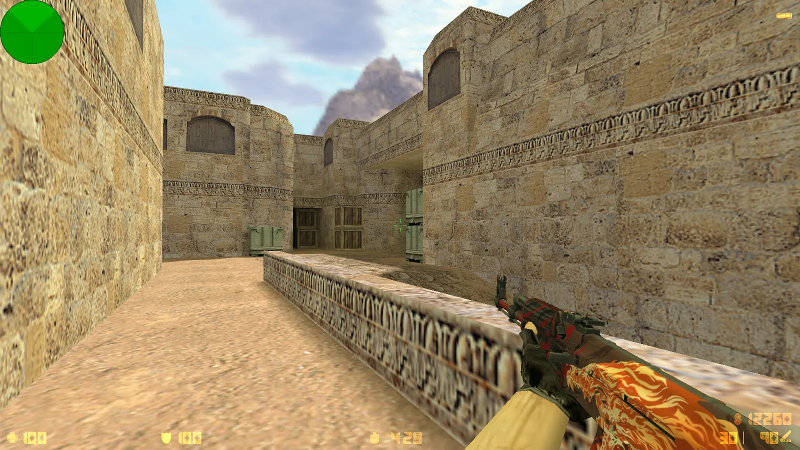 Скриншот CS 1.6 от Dmitriy Pozzitiv: блогерская сборка с 6 улучшениями, 30 скинов оружия, звуками, темой меню и оптимизированным конфигом