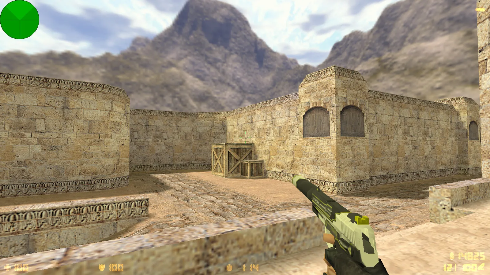 Скриншот  CS 1.6 от Dmitriy Pozzitiv: блогерская сборка с 6 улучшениями, 30 скинов оружия, звуками, темой меню и оптимизированным конфигом