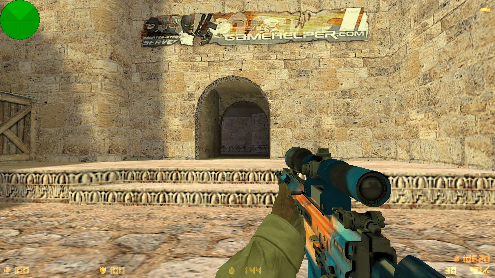 Скриншот  CS 1.6 от Dmitriy Pozzitiv: блогерская сборка с 6 улучшениями, 30 скинов оружия, звуками, темой меню и оптимизированным конфигом