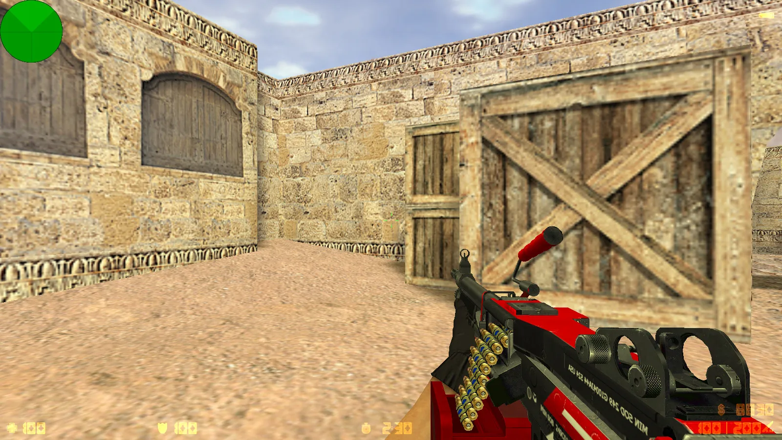 Скриншот  CS 1.6 от Dmitriy Pozzitiv: блогерская сборка с 6 улучшениями, 30 скинов оружия, звуками, темой меню и оптимизированным конфигом