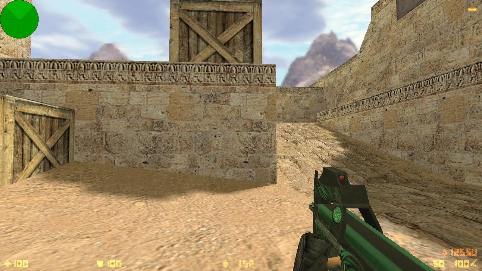 Скриншот  CS 1.6 от Dmitriy Pozzitiv: блогерская сборка с 6 улучшениями, 30 скинов оружия, звуками, темой меню и оптимизированным конфигом