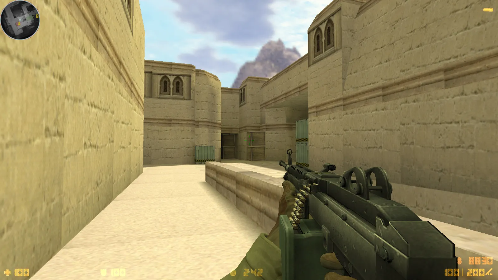 Скриншот  CS 1.6 Dragon World — сборка с 9 правками, скины на оружии, черное меню, звуки, текстуры и оптимизированный config.cfg