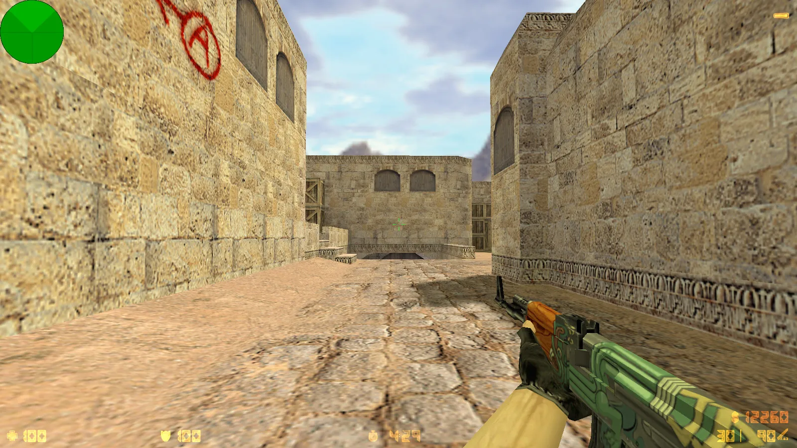 Скриншот CS 1.6 от Drog Show: блогерская сборка с 7 обновками, скинами, звуками и оптимизированным конфигом