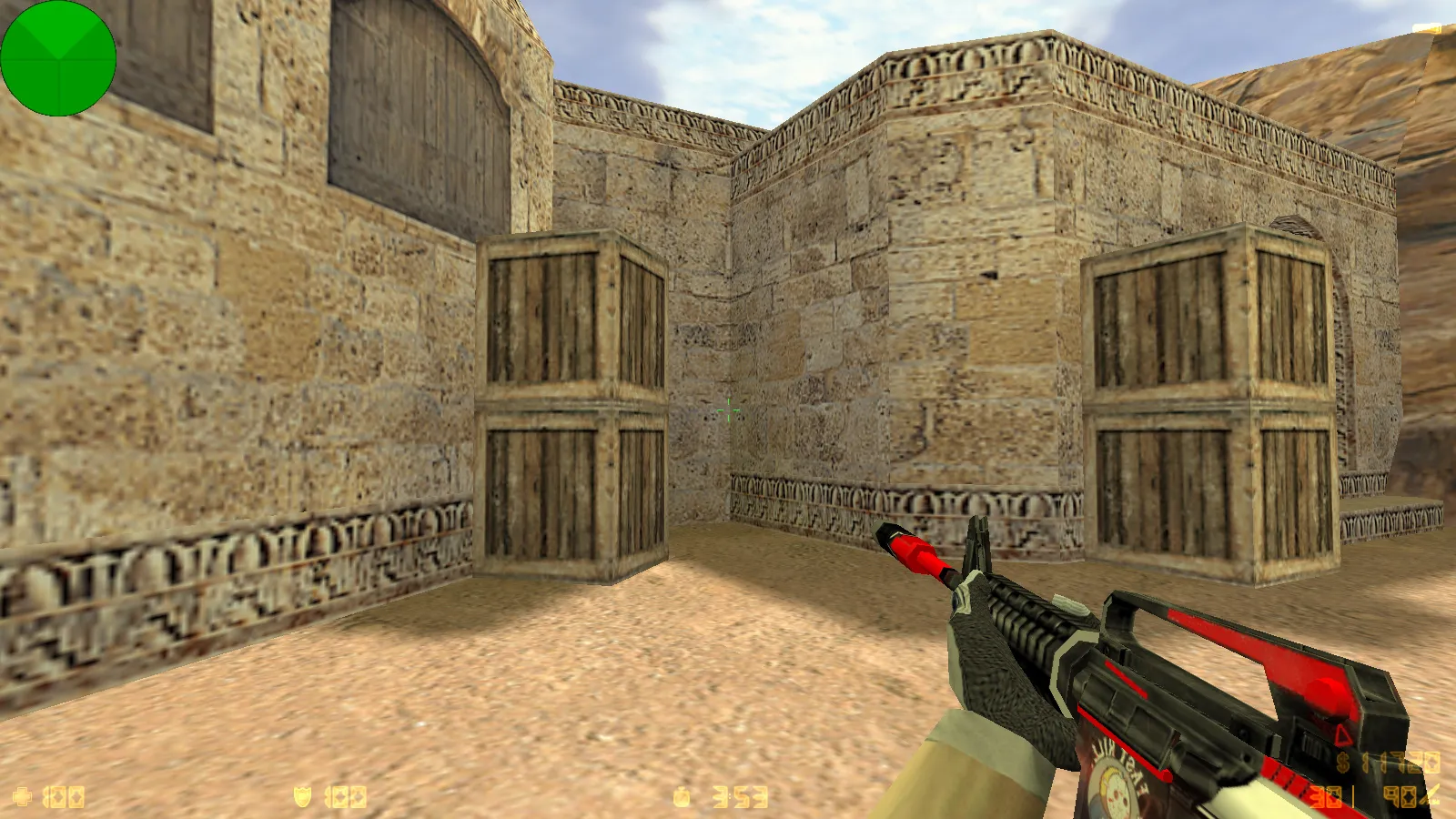 Скриншот CS 1.6 от Drog Show: блогерская сборка с 7 обновками, скинами, звуками и оптимизированным конфигом