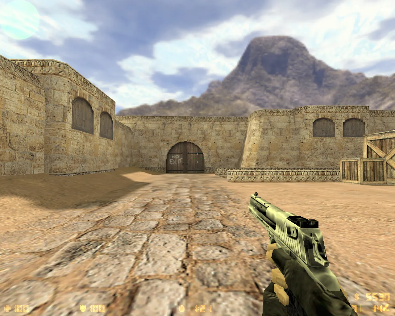 Скриншот  CS 1.6 ESWC: скины террористов и спецназа, темное меню, оптимизированный config.cfg, запуск через Steam/Non-Steam