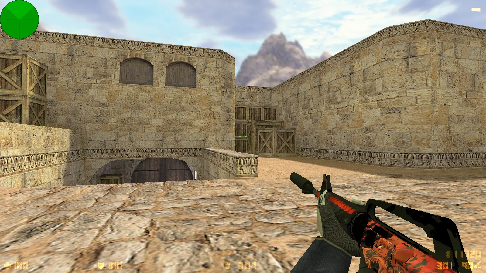 Скриншот CS 1.6 от Easy Style: блогерская сборка с 6 апгрейдами, 29 скинами, звуками, меню и оптимизированным конфигом