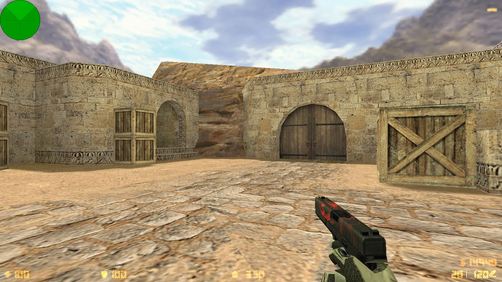 Скриншот  CS 1.6 от Easy Style: блогерская сборка с 6 апгрейдами, 29 скинами, звуками, меню и оптимизированным конфигом