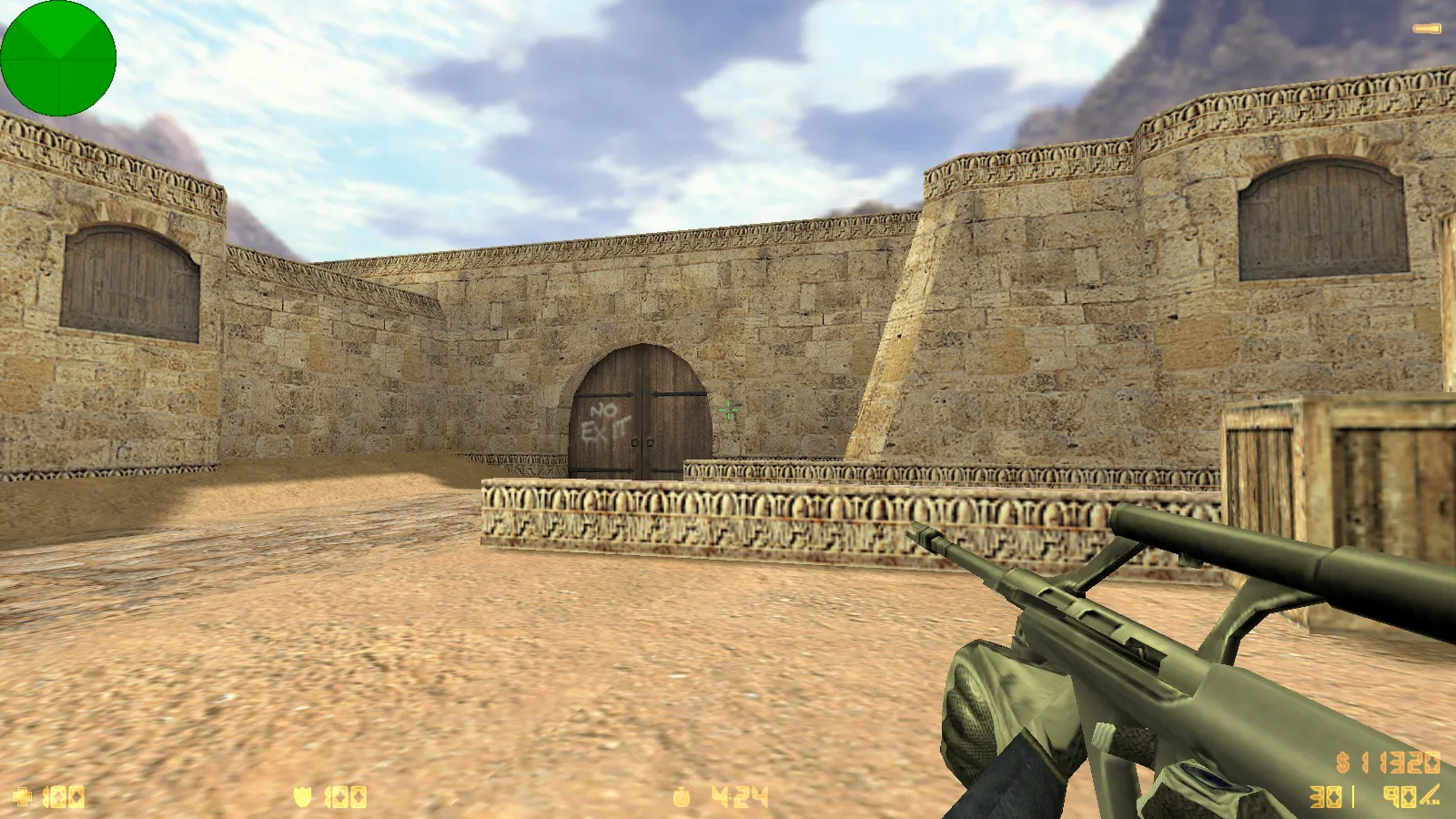 Скриншот  CS 1.6 от Easy Style: блогерская сборка с 6 апгрейдами, 29 скинами, звуками, меню и оптимизированным конфигом