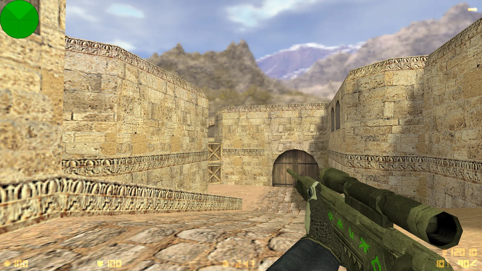 Скриншот  CS 1.6 от Easy Style: блогерская сборка с 6 апгрейдами, 29 скинами, звуками, меню и оптимизированным конфигом