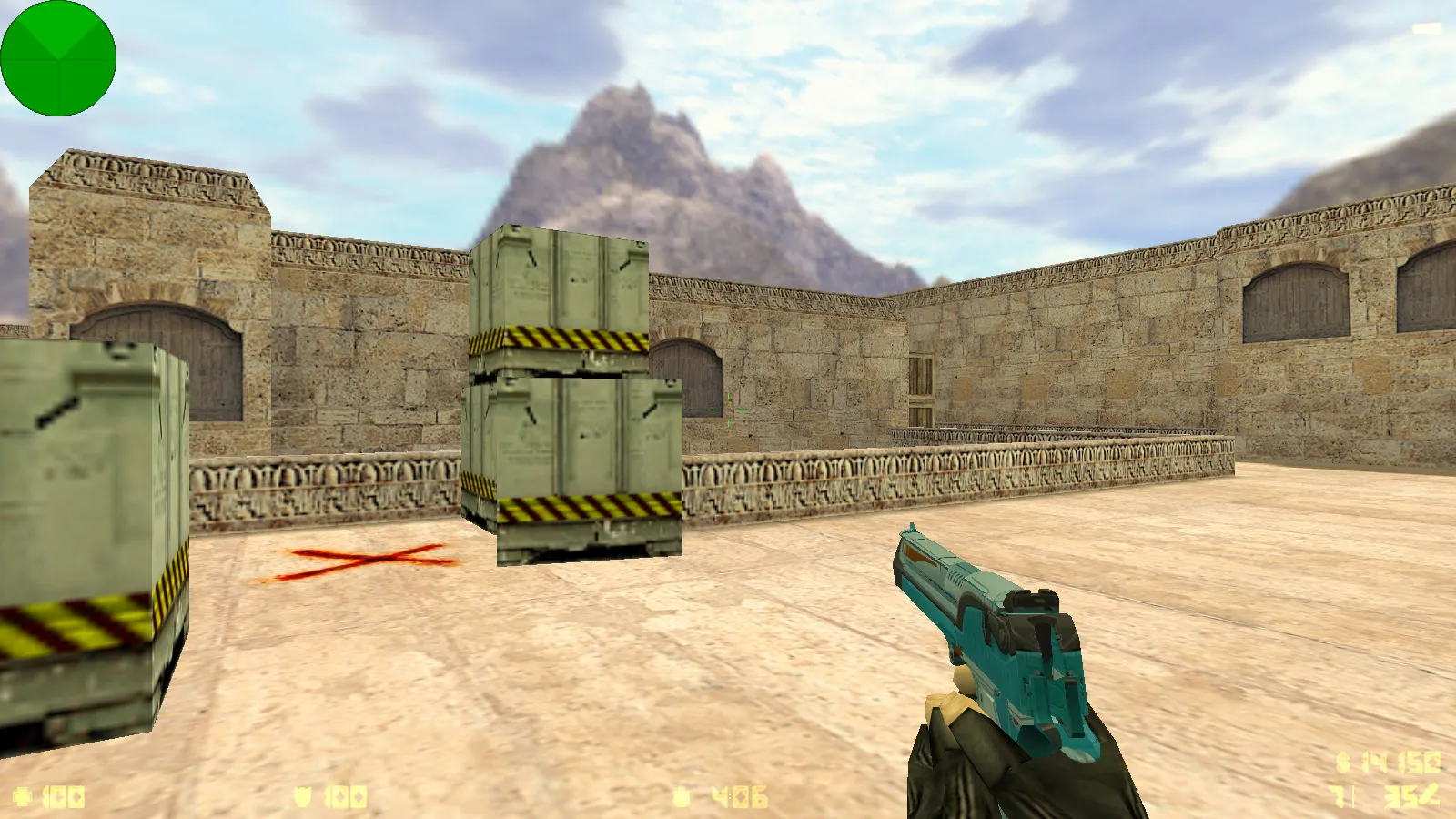 Скриншот  CS 1.6 от проекта EBVK: блогерская сборка с 6 новшествами, скинами оружия, цветными моделями, темной темой меню и оптимизированным конфигом