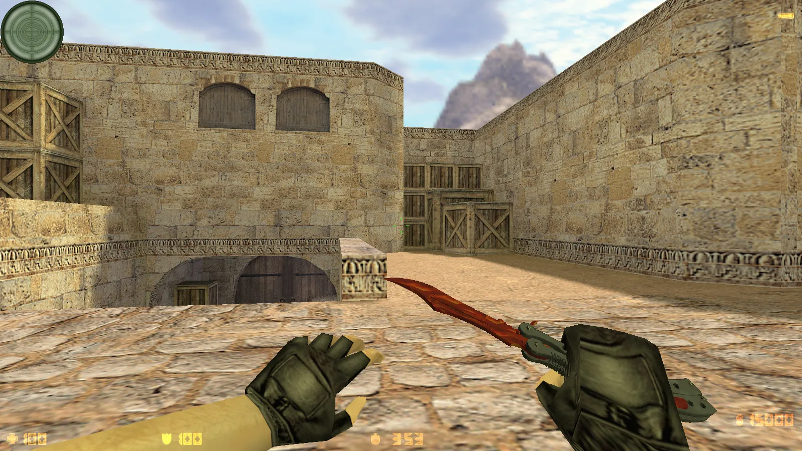 Скриншот CS 1.6 от Egi Show: блогерская сборка с 8 новинками, скинами, моделями T и CT, звуками, меню и оптимизированным конфигом