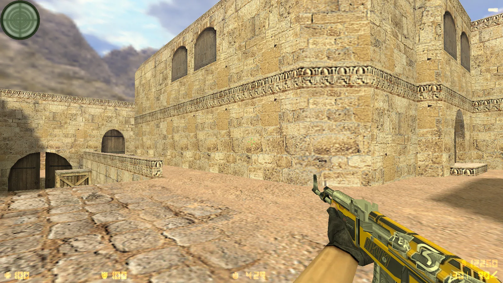 Скриншот CS 1.6 от Egi Show: блогерская сборка с 8 новинками, скинами, моделями T и CT, звуками, меню и оптимизированным конфигом