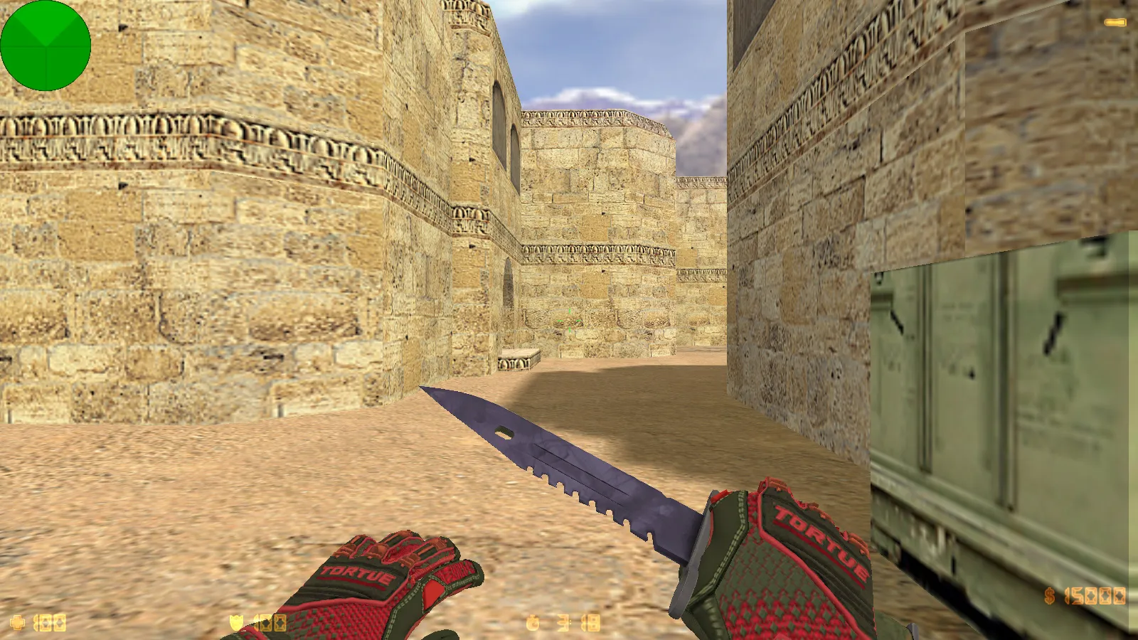 Скриншот CS 1.6 от Электроника: сборка с 29 скинами, перчатками, цветными моделями, темной темой и оптимизированным конфигом