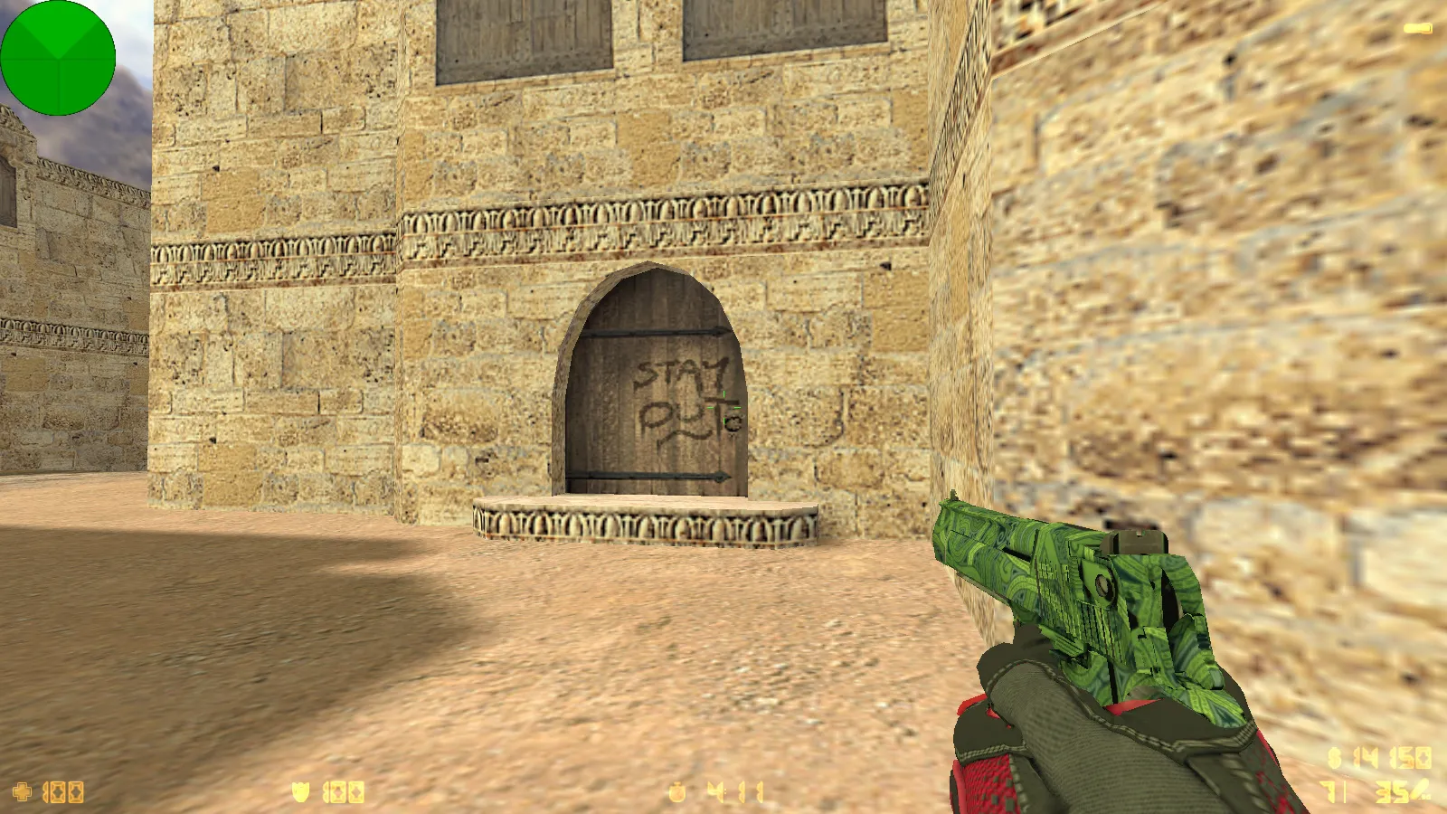 Скриншот  CS 1.6 от Электроника: сборка с 29 скинами, перчатками, цветными моделями, темной темой и оптимизированным конфигом