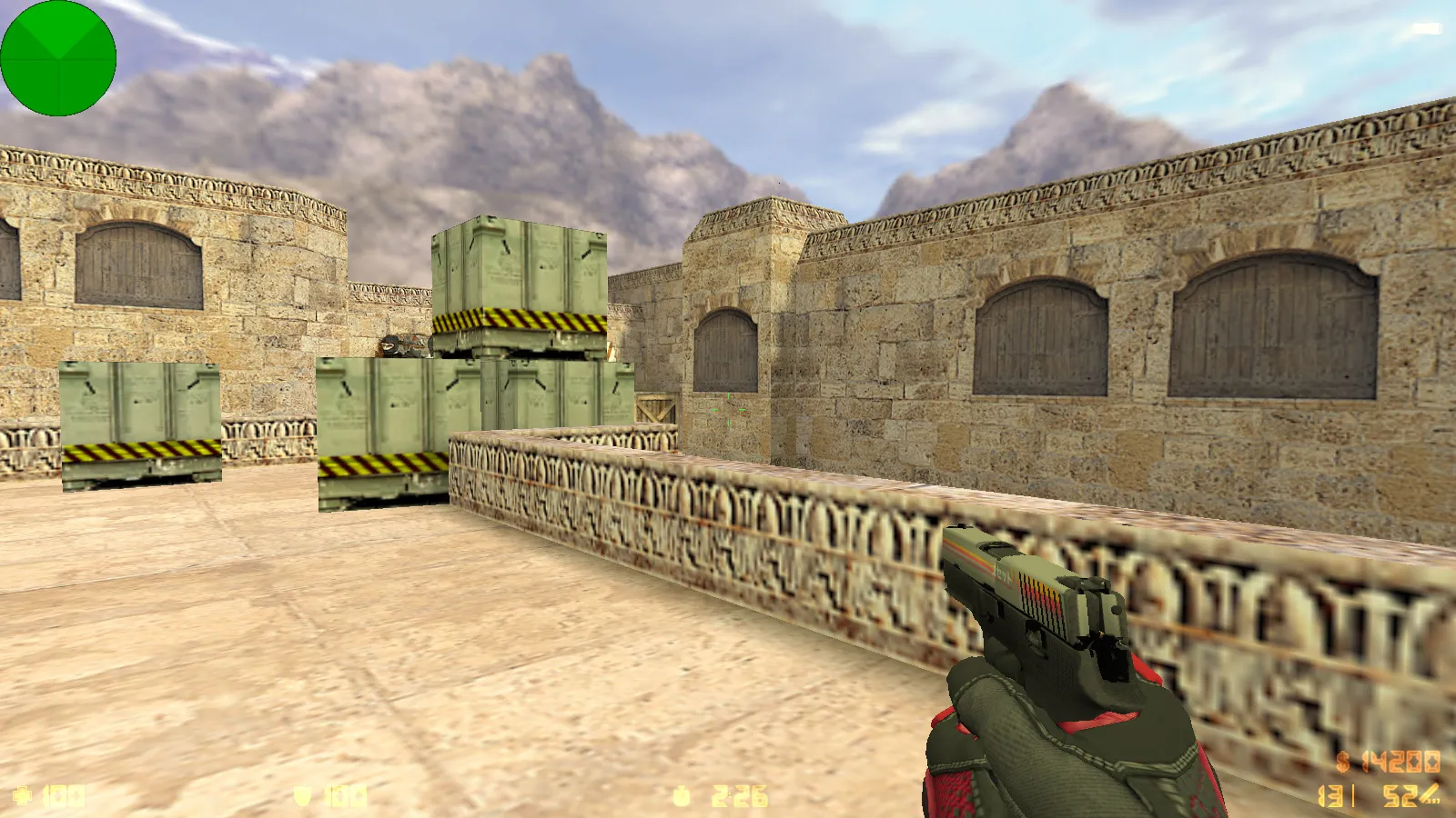 Скриншот  CS 1.6 от Электроника: сборка с 29 скинами, перчатками, цветными моделями, темной темой и оптимизированным конфигом