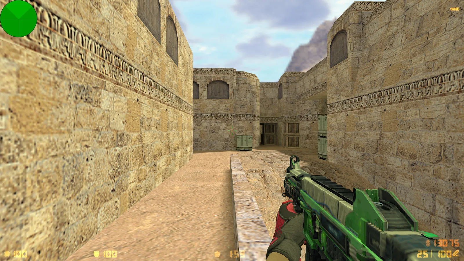 Скриншот  CS 1.6 от Электроника: сборка с 29 скинами, перчатками, цветными моделями, темной темой и оптимизированным конфигом