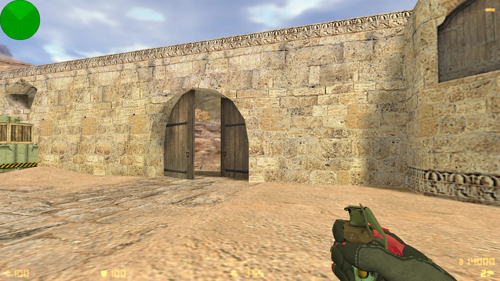 Скриншот  CS 1.6 от Электроника: сборка с 29 скинами, перчатками, цветными моделями, темной темой и оптимизированным конфигом