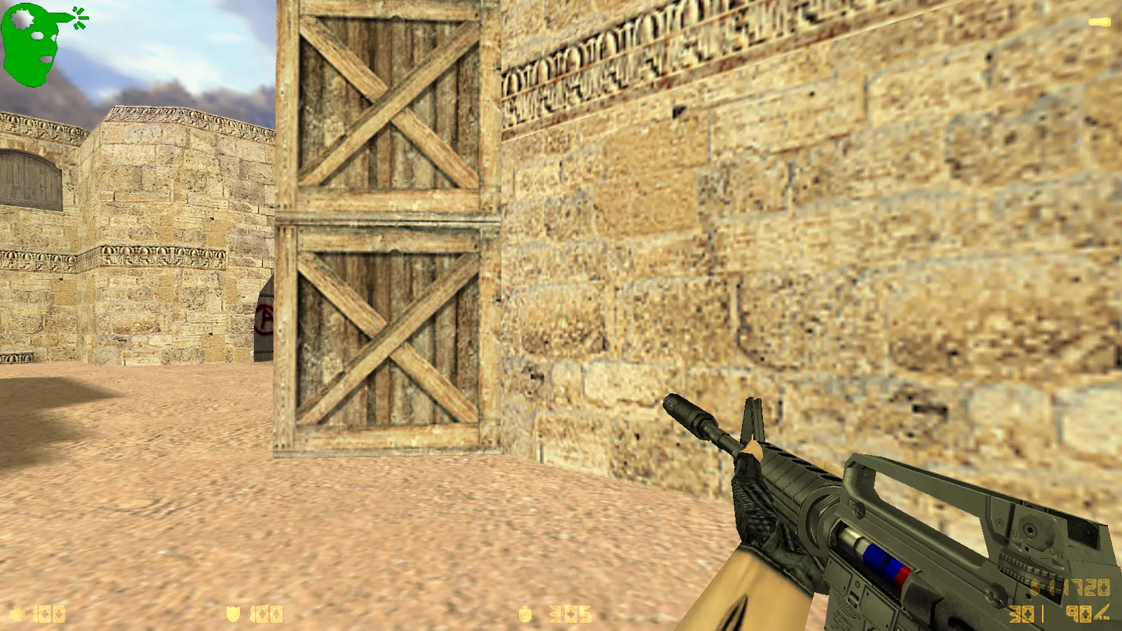 Скриншот CS 1.6 Элитный спецназ России: скины оружия, HD-модели v_/p_/w_, звуки и оптимизированный конфиг