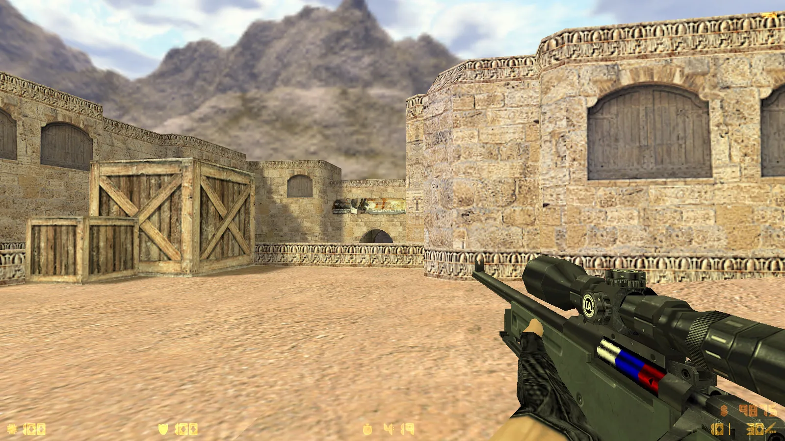 Скриншот  CS 1.6 Элитный спецназ России: скины оружия, HD-модели v_/p_/w_, звуки и оптимизированный конфиг