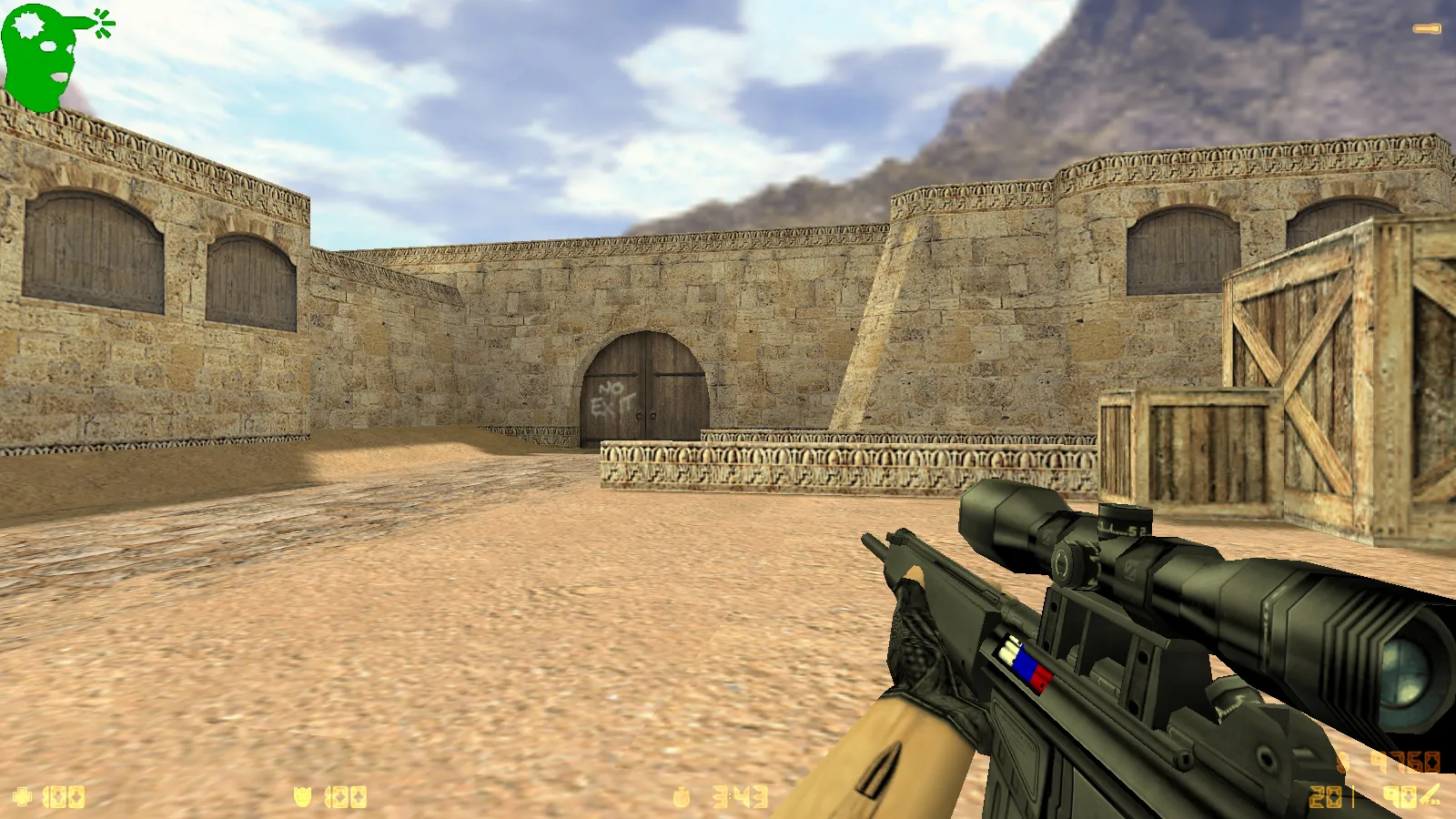 Скриншот  CS 1.6 Элитный спецназ России: скины оружия, HD-модели v_/p_/w_, звуки и оптимизированный конфиг