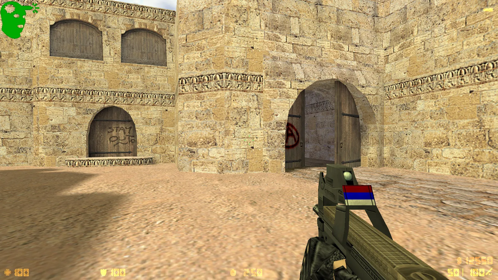 Скриншот  CS 1.6 Элитный спецназ России: скины оружия, HD-модели v_/p_/w_, звуки и оптимизированный конфиг