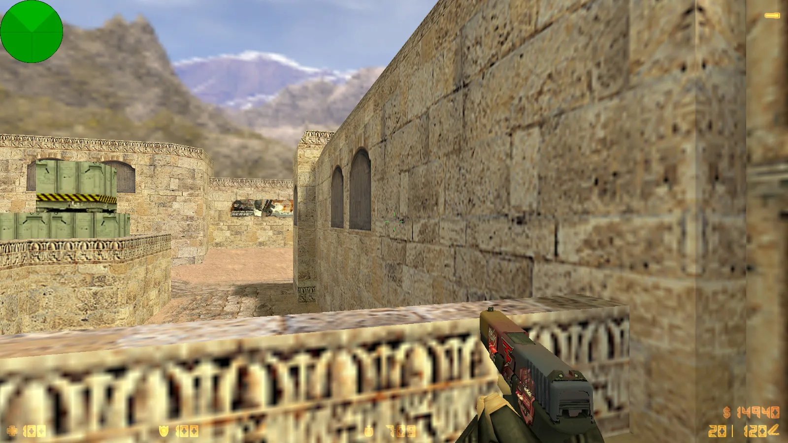 Скриншот  CS 1.6 от Elson: блогерская сборка с 9 новшествами, скины оружия, красные/синие модели, черное меню и оптимизированный конфиг