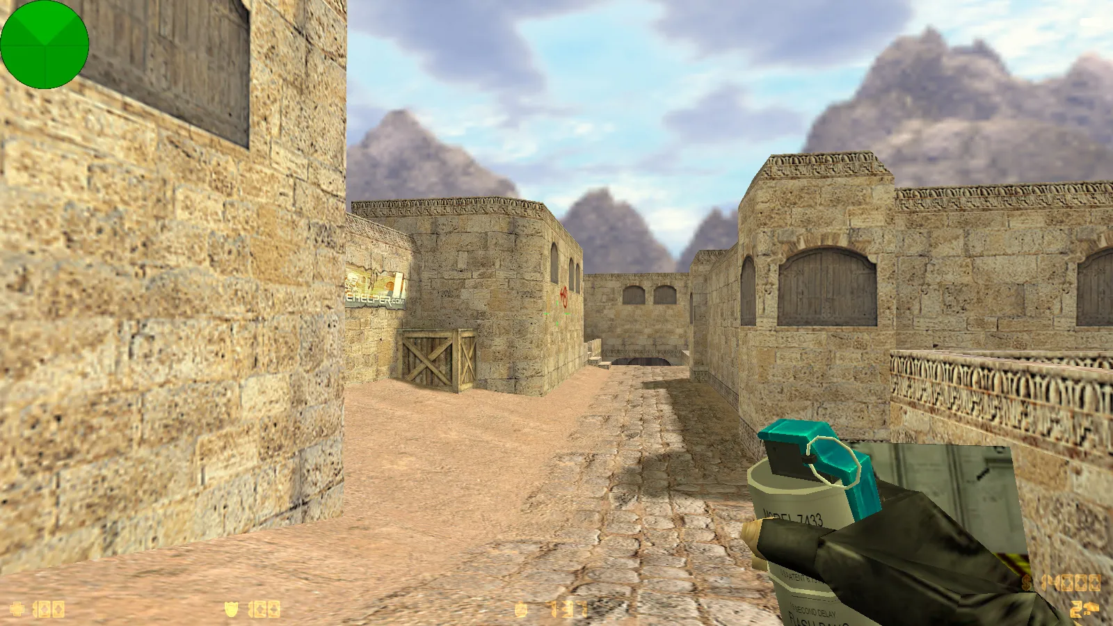 Скриншот  CS 1.6 от Elson: блогерская сборка с 9 новшествами, скины оружия, красные/синие модели, черное меню и оптимизированный конфиг