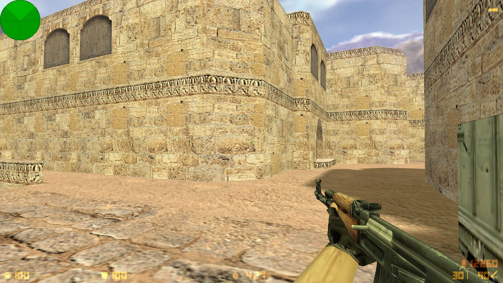 Скриншот CS 1.6 Energy — сборка с HD оружием, темным меню и оптимизированным конфигом