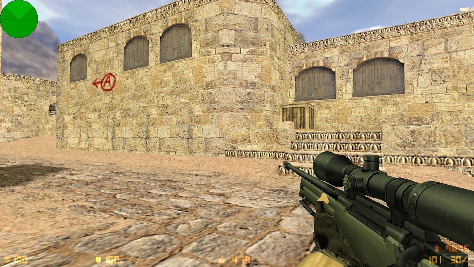 Скриншот  CS 1.6 Energy — сборка с HD оружием, темным меню и оптимизированным конфигом