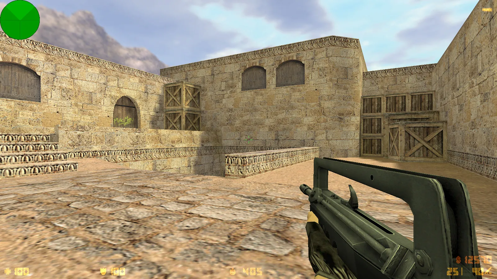 Скриншот  CS 1.6 Energy — сборка с HD оружием, темным меню и оптимизированным конфигом