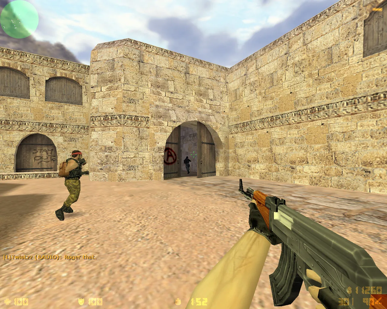 Скриншот CS 1.6 English Original — оригинальная чистая сборка: версии билд 4554/8610, Steam и Non-Steam, чистый config.cfg, без модов